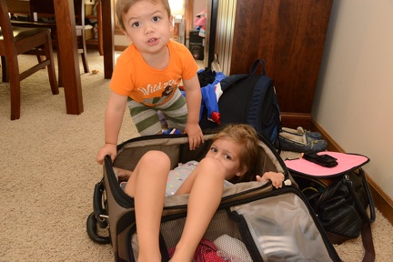 Climbing in Mommy s Suitcase2